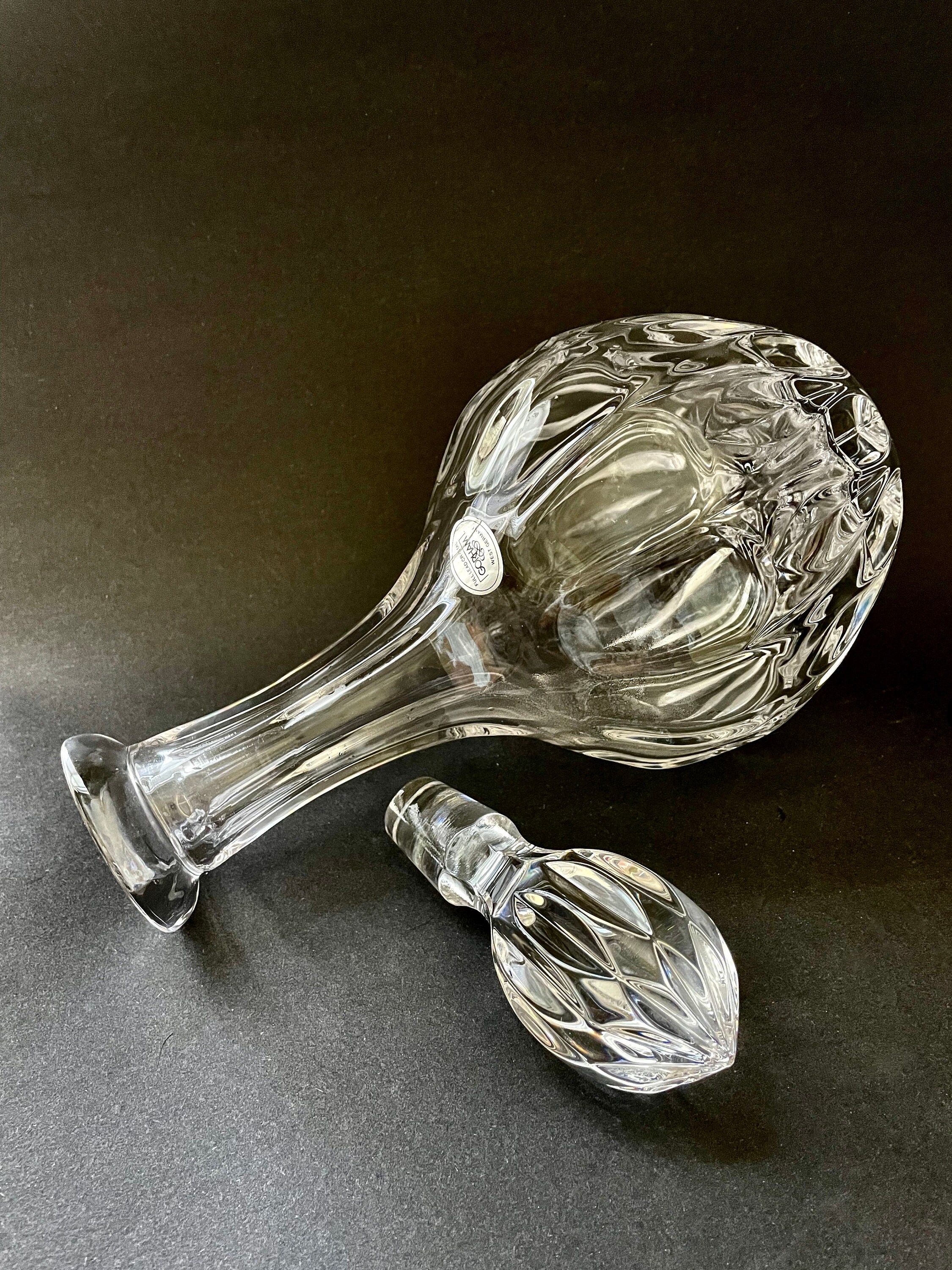 Gorham Crystal - Gorham Full Lead Crystal Wine Decanter - West Germany