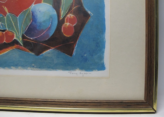 Tony Agostini - (corsica/france, 1916-1990) “still Life With