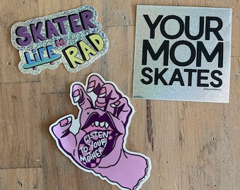 3 Stickers for 10