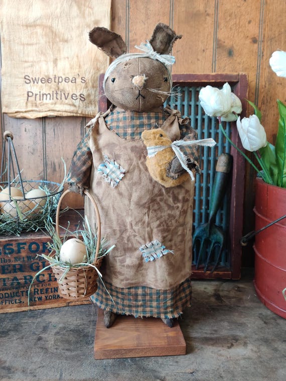 ぬいぐるみ・人形・置物 The Tattered Rabbit Farm スノーマン ドール