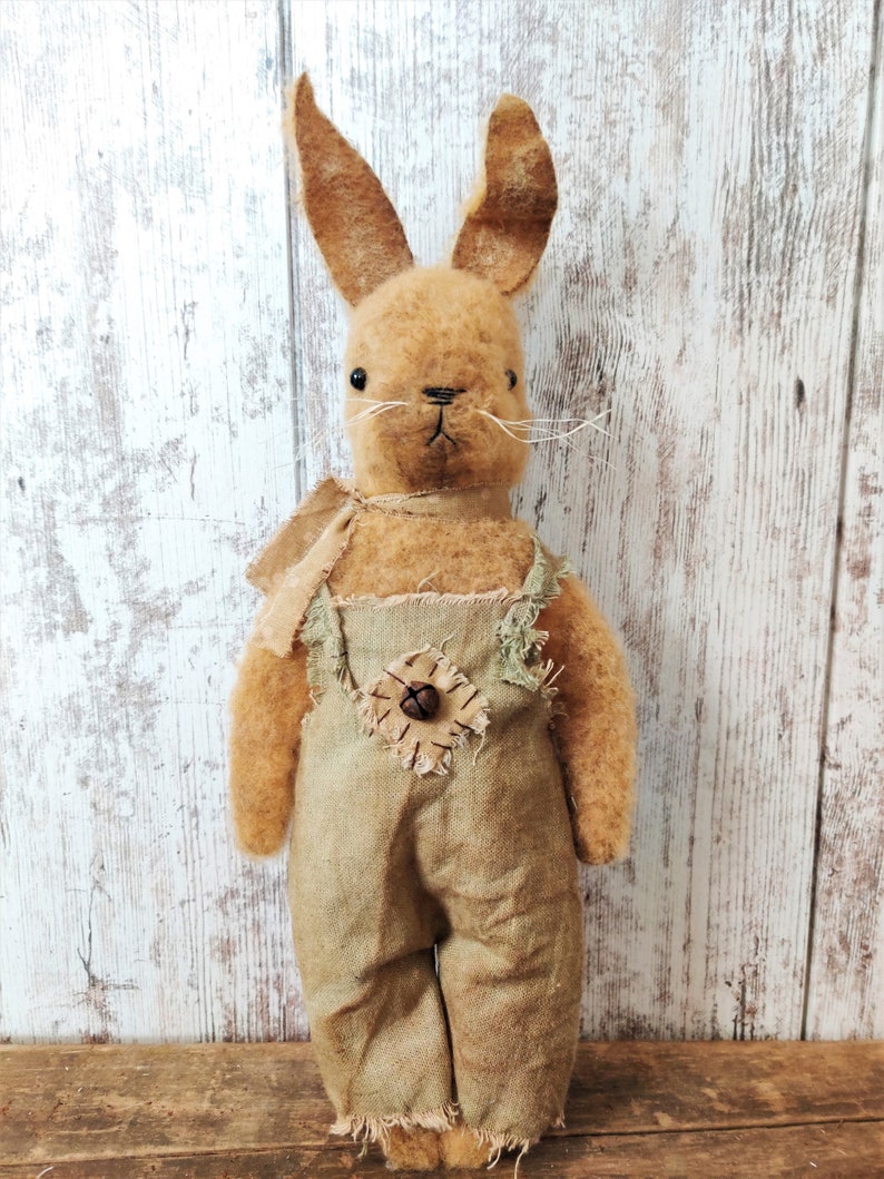 NEW 2023 Instant Digital Download PATTERN PDF Primitive Farmer Bunny ...