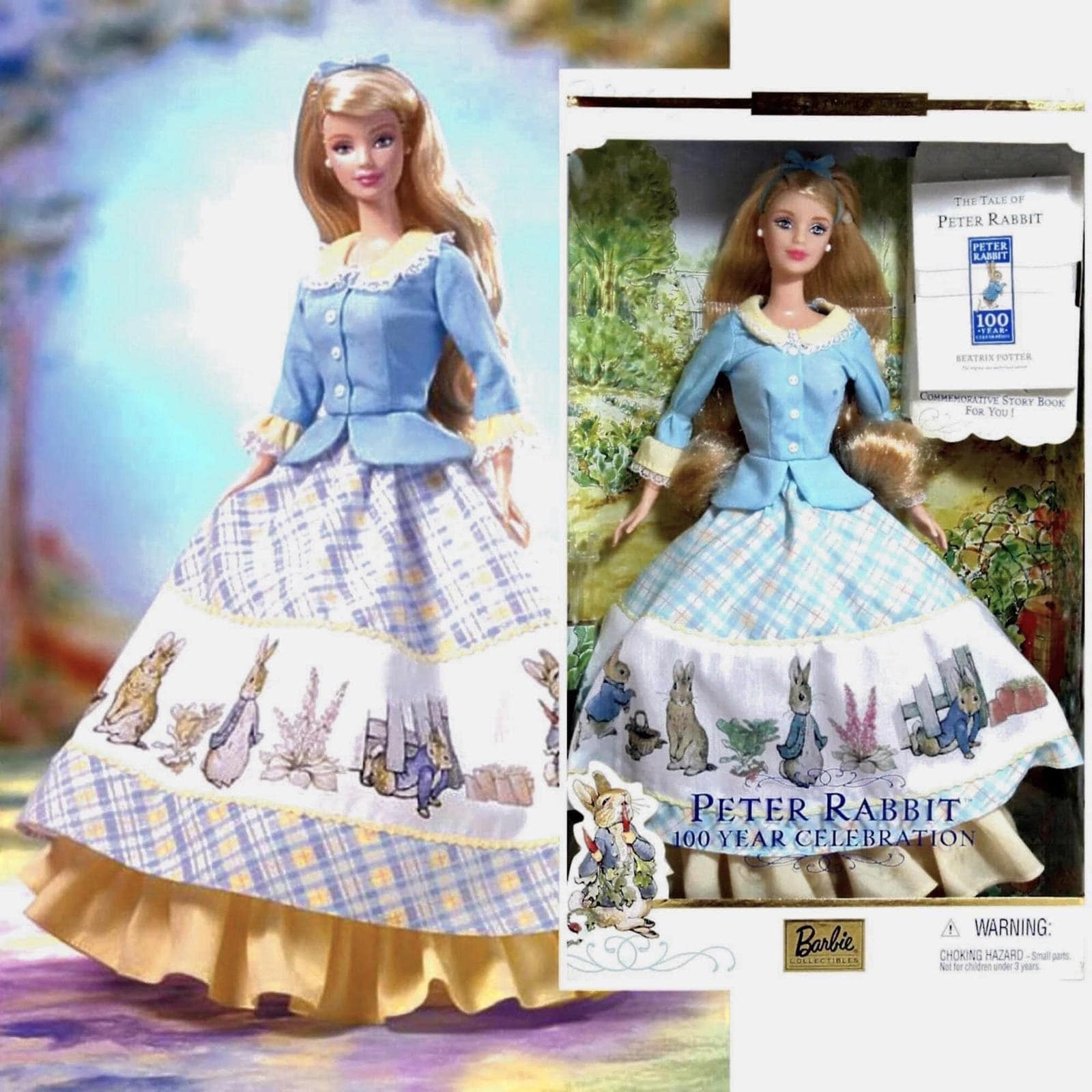 Peter Rabbit Barbie Doll - Etsy