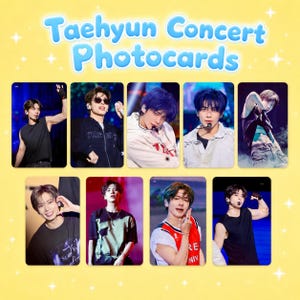 Taehyun Txt Photocard - Etsy