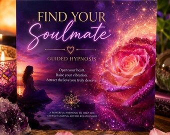 Find Your Soulmate Hypnosis | Attract Healthy Love (Digital Audio)
