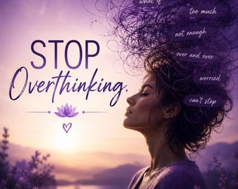 Guided Hypnosis for Overthinking | Mental Clarity, Calm Mind (Digital Download)