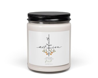 Scented Soy Candle, 9oz