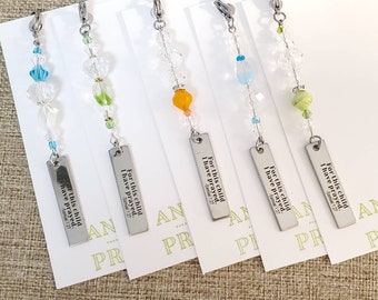 For this child I have prayed Samuel 1 27 Christian Zipper Clasp Charm Adoption Mother's Day Baby Shower Favor godparent gift New Baby