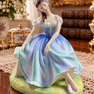1940s Ballerina Figurine - Etsy