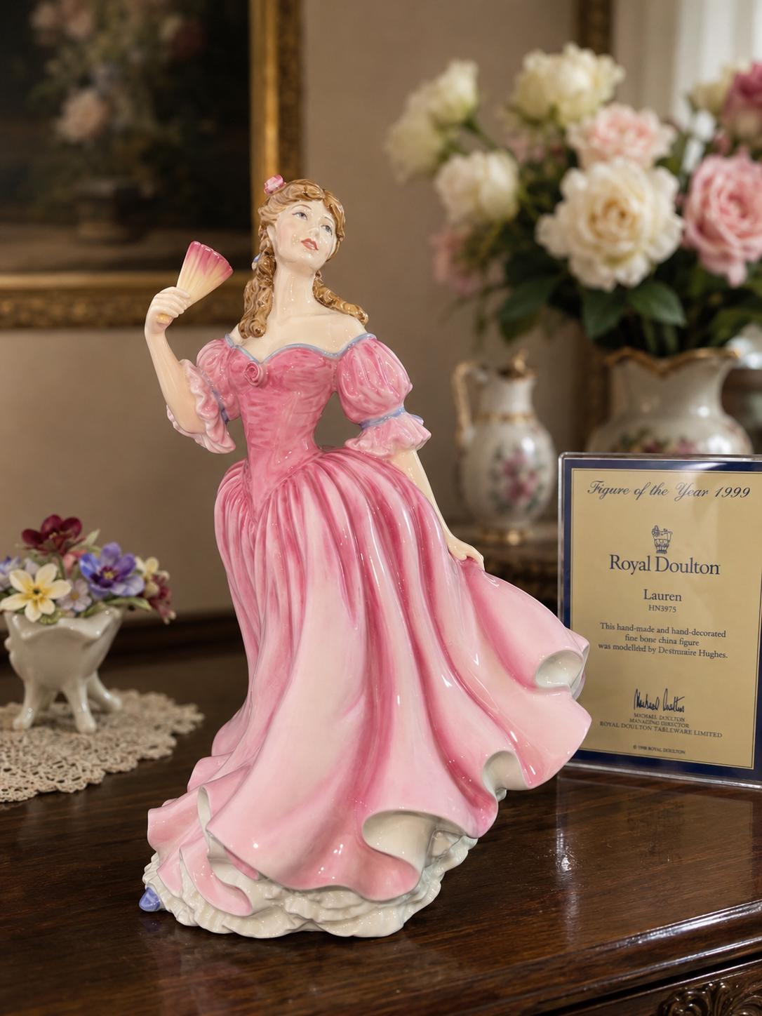 Royal Doulton Figurine Lauren - Etsy Canada