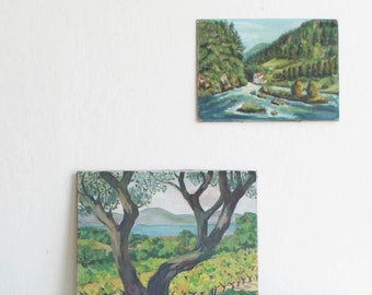 Bright & Happy Landscape Painting