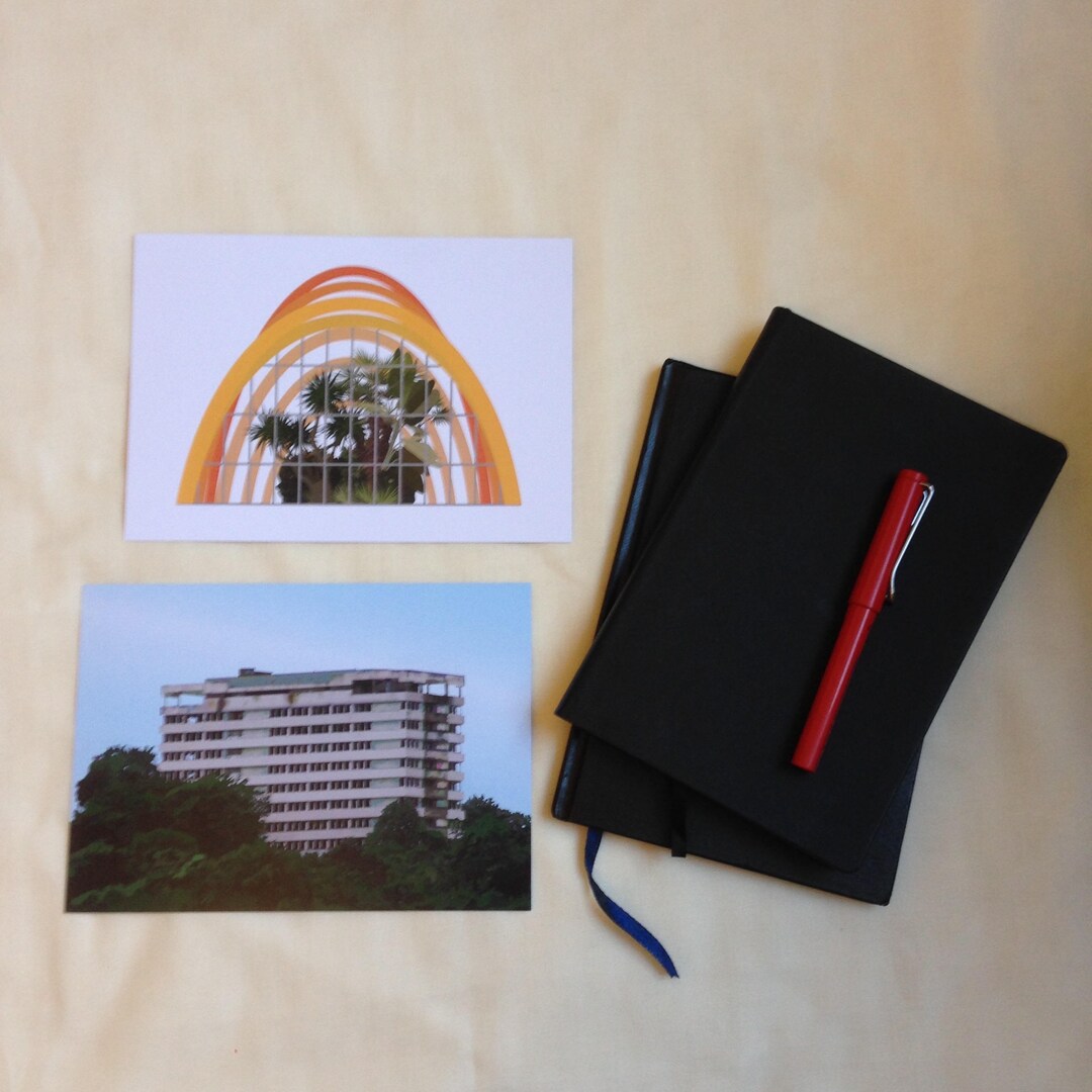 A5 Art Print Hallam Tower Made in Sheffield Modernism Etsy UK