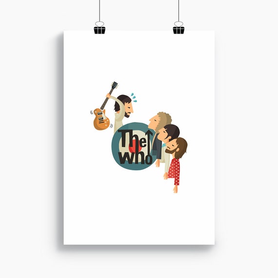 Ilustración "The Who".