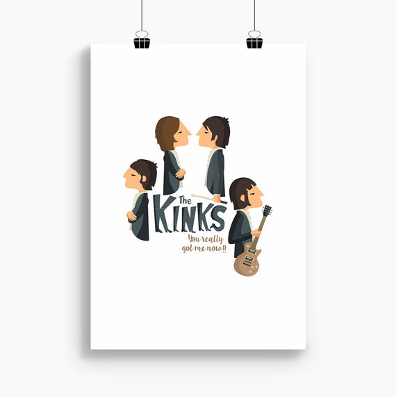 Ilustración "The Kinks".