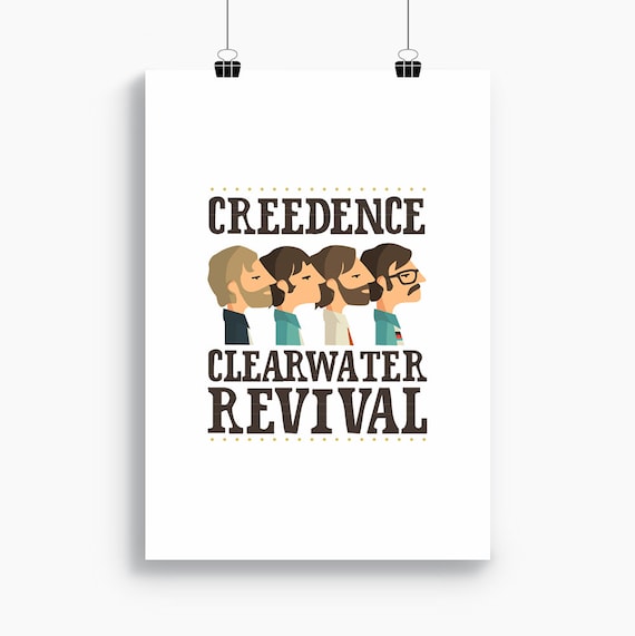 Ilustración " Creedence Clearwater Revival"