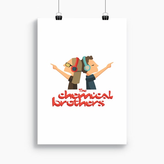 Ilustración " The Chemical Brothers ".
