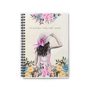 Spiral Notebook - Ruled Line, Geometric Design Stationery, Writing Journal, Abstract Pattern Notepad, Back to School Gift, Office Supplies