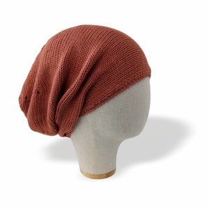 Copper cotton hat for men women Gift for friend hat Summer beanie