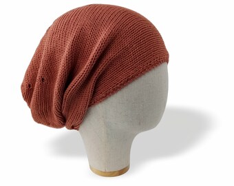 Copper cotton hat for men women Gift for friend hat Summer beanie