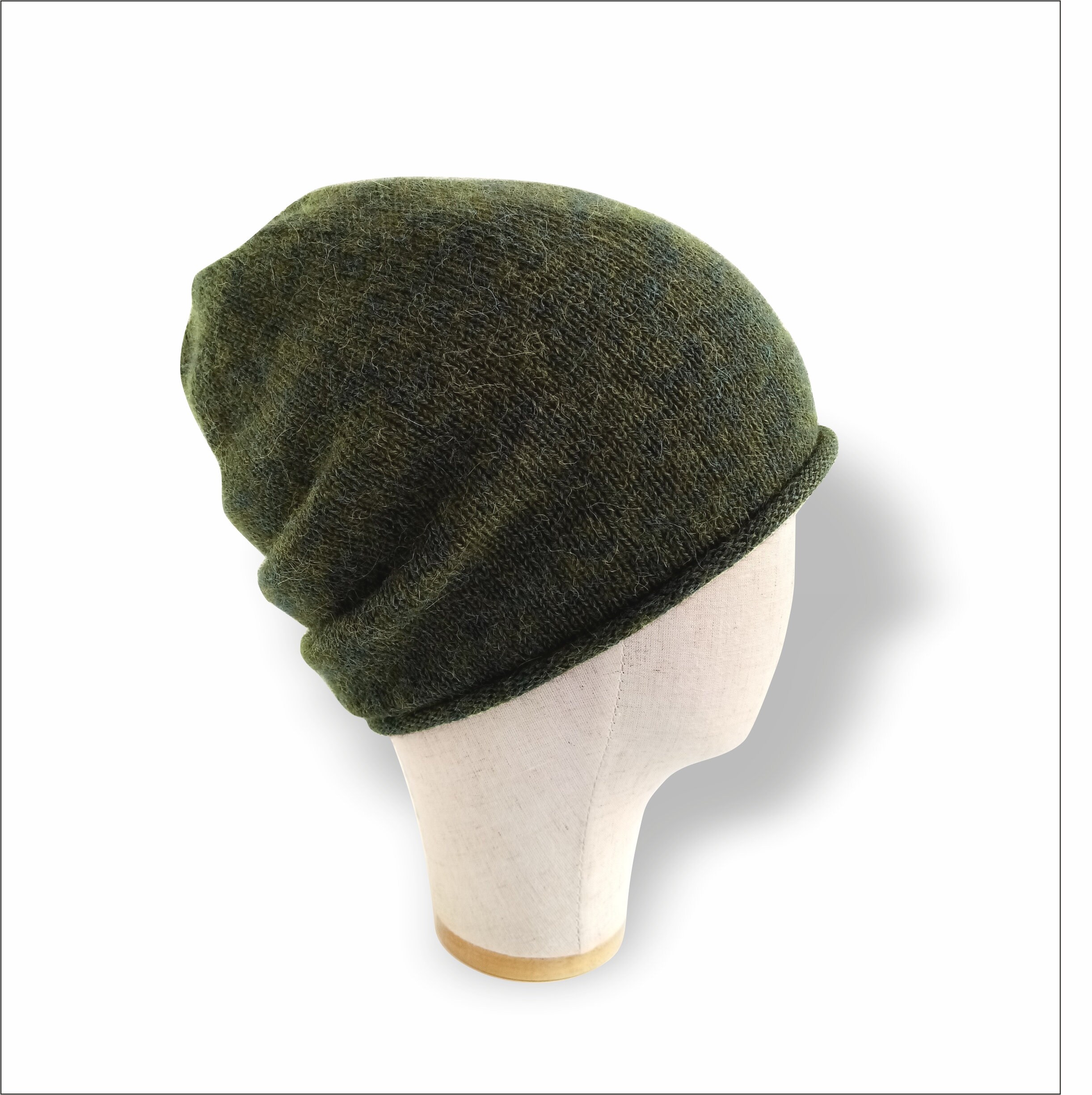 Slouchy Beanie for Men Satin Lined 