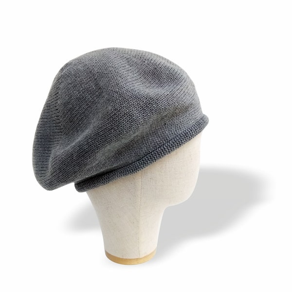 Béret d'été en coton gris pour homme, Outlander tam