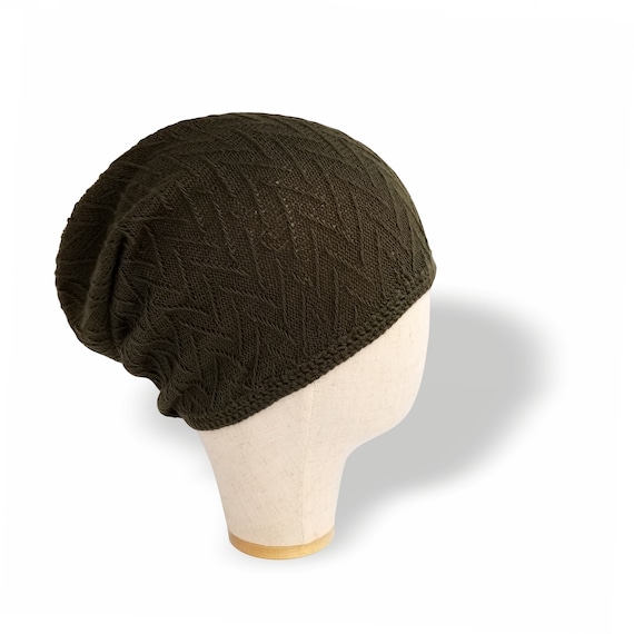 Extra Large Hat Men Slouchy Beanie Hat 