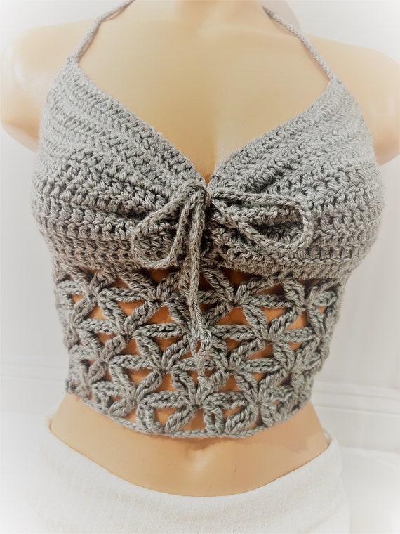 新品タグ付☆leinwande Holiday Crochet Crop Top il_1080xN