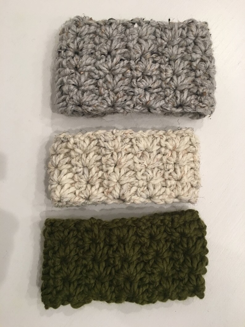 Winter Headband With Button Closure Women Teen Girl Headband Etsy