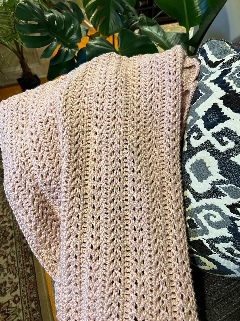 Crochet Chunky Throw PATTERN, Instant Download (PDF) - Etsy