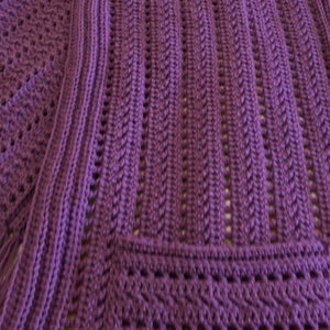 Pocket Shawl Crochet *PATTERN instant download*