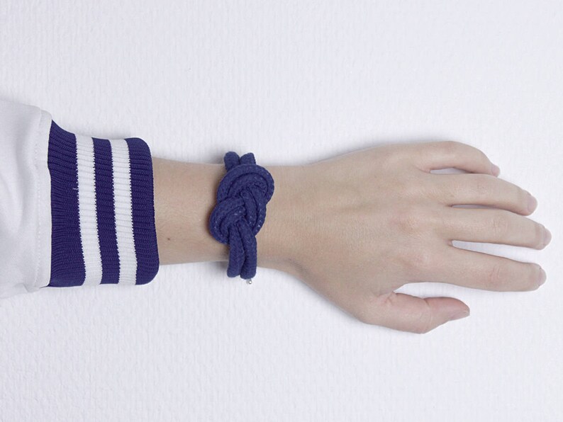 Nautical nice Bracelet with sailor knot image 2