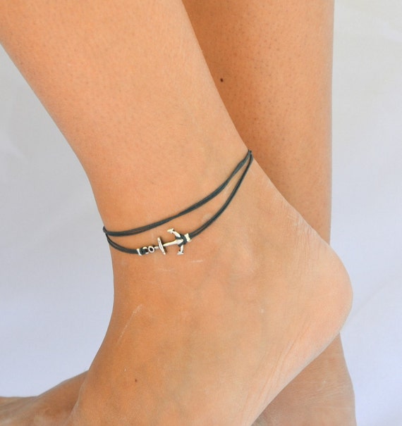 Lotus anklet, blue ankle bracelet with silver lotus charm, buddhist symbol,  blue cord, zen, flower, yoga bracelet, spiritual jewelry, flower – Shani &  Adi Jewelry