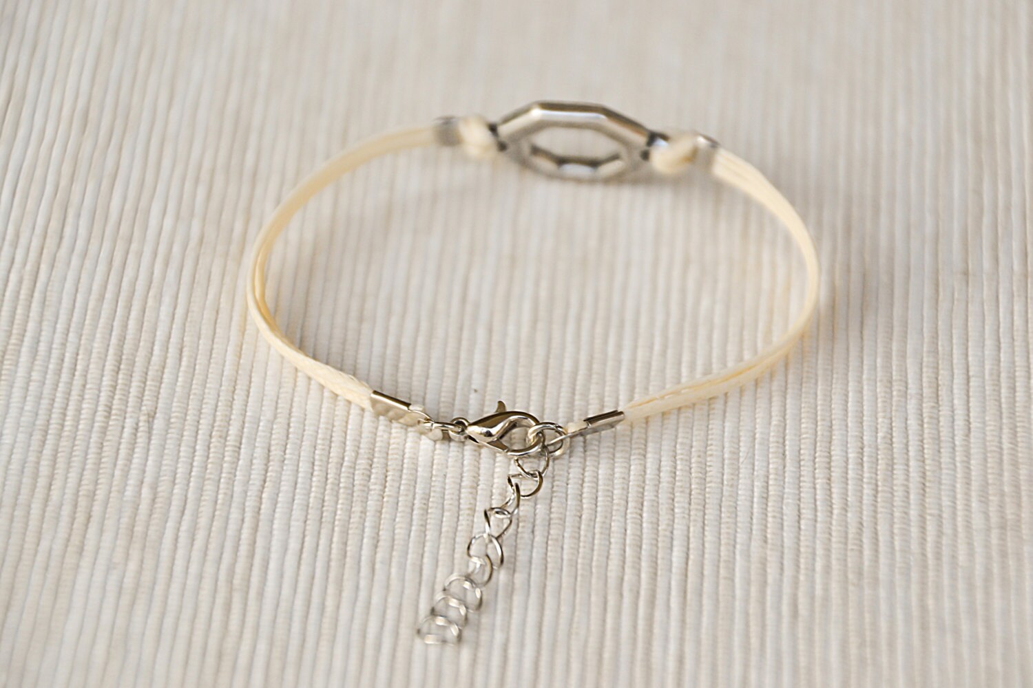 Bracelet for Small Wrist, Hexagon Bracelet, Women Bracelet