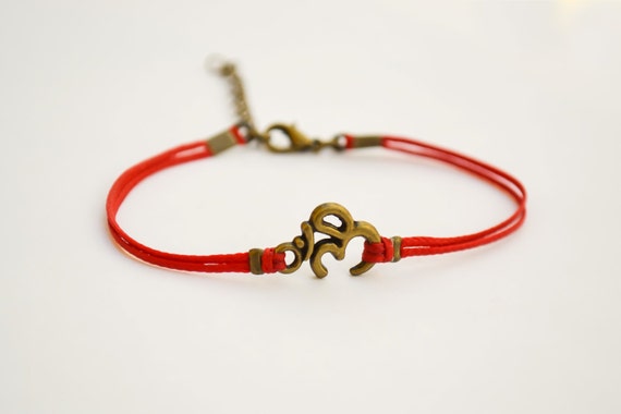 Ganesha Hindu Elephant red protection bracelet | Protection bracelet,  Handmade bracelets, Hindu elephant