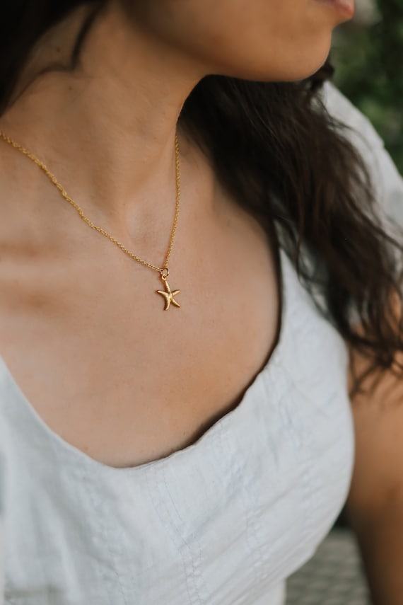 Etsy 2024 starfish necklace