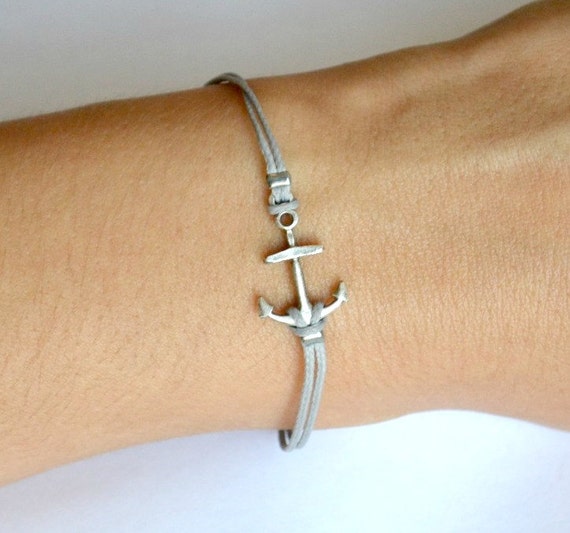Anchor Bracelet, Sterling Silver Anchor Charm Bracelet , Nautical Bracelet,  Nautical Charm, Anchor Jewelry, Beach Jewelry, Summer - Etsy