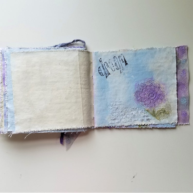 Flower Girl Altered Art Journal SALE