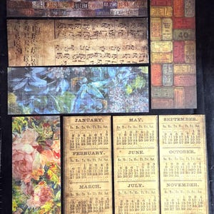 Tim Holtz Pezzi di carta originali e abbandonati