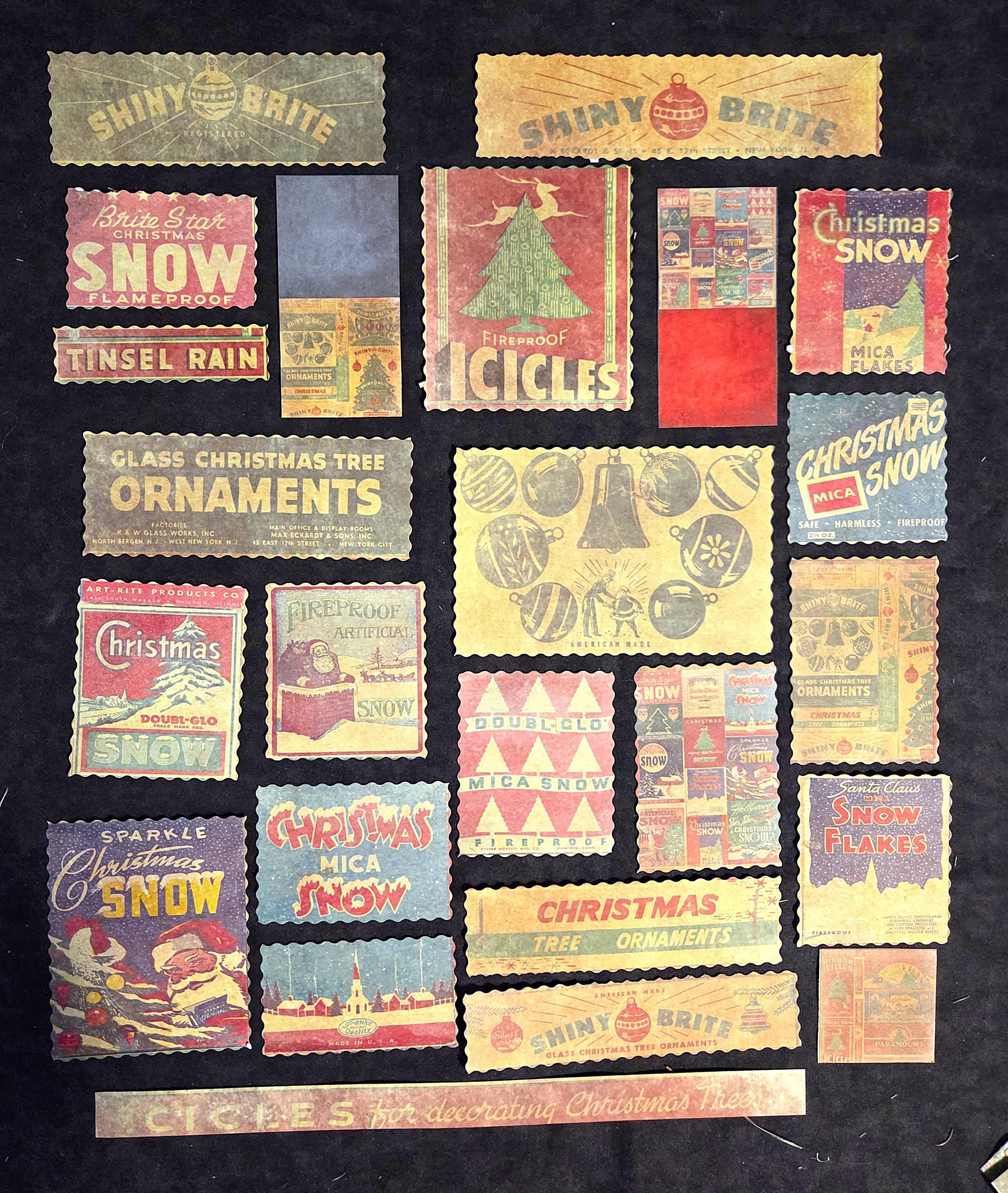 Newly Added Tim Holtz Original Holiday Paper Pieces Set 1 - Etsy UK