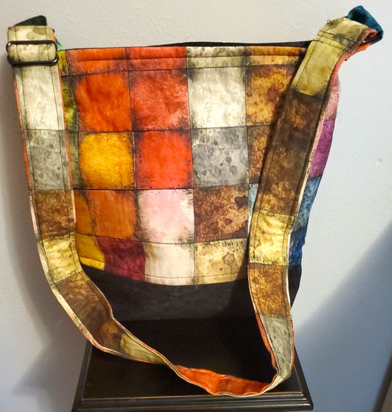 Sac Fourre-tout Tim Holtz Idea-ology CHA 2015 - Rouge Motif Vintage - Neuf