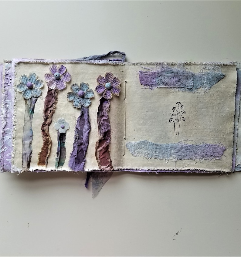 Flower Girl Altered Art Journal SALE
