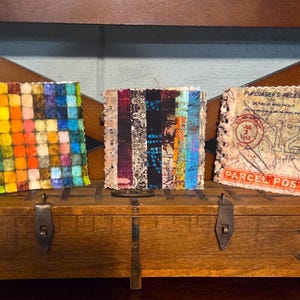 20% Off Sale Tim Holtz Vintage Mini Fabric Covered Journal