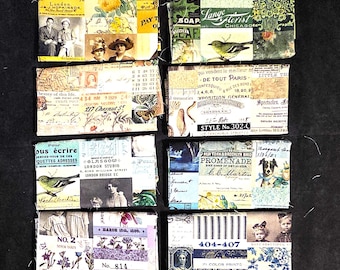 Flash SALE On Tim Holtz Palette Hand Torn Fabric 3 Inch Strips
