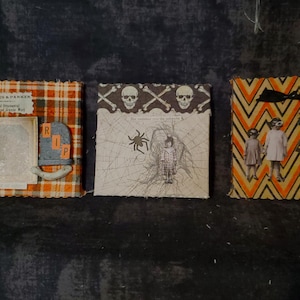 Tim Holtz Halloween Magnets