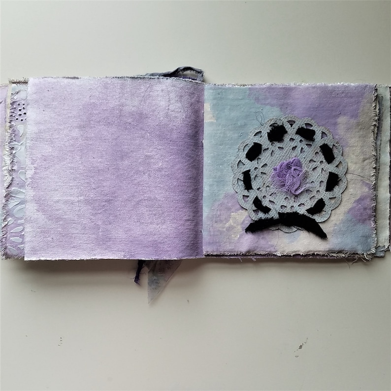 Flower Girl Altered Art Journal SALE