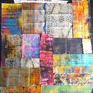 25% MORE Tim Holtz Original Abandoned Fabric Scraps Set 1