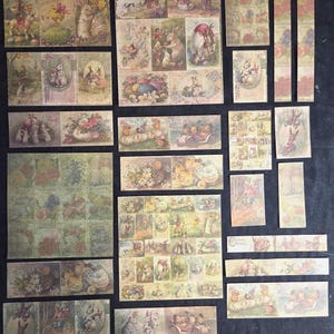 Conjunto de 2 peças de papel originais para festas de Tim Holtz