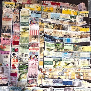 Tim Holtz Eclectic Palette Fabric Scraps Set 2