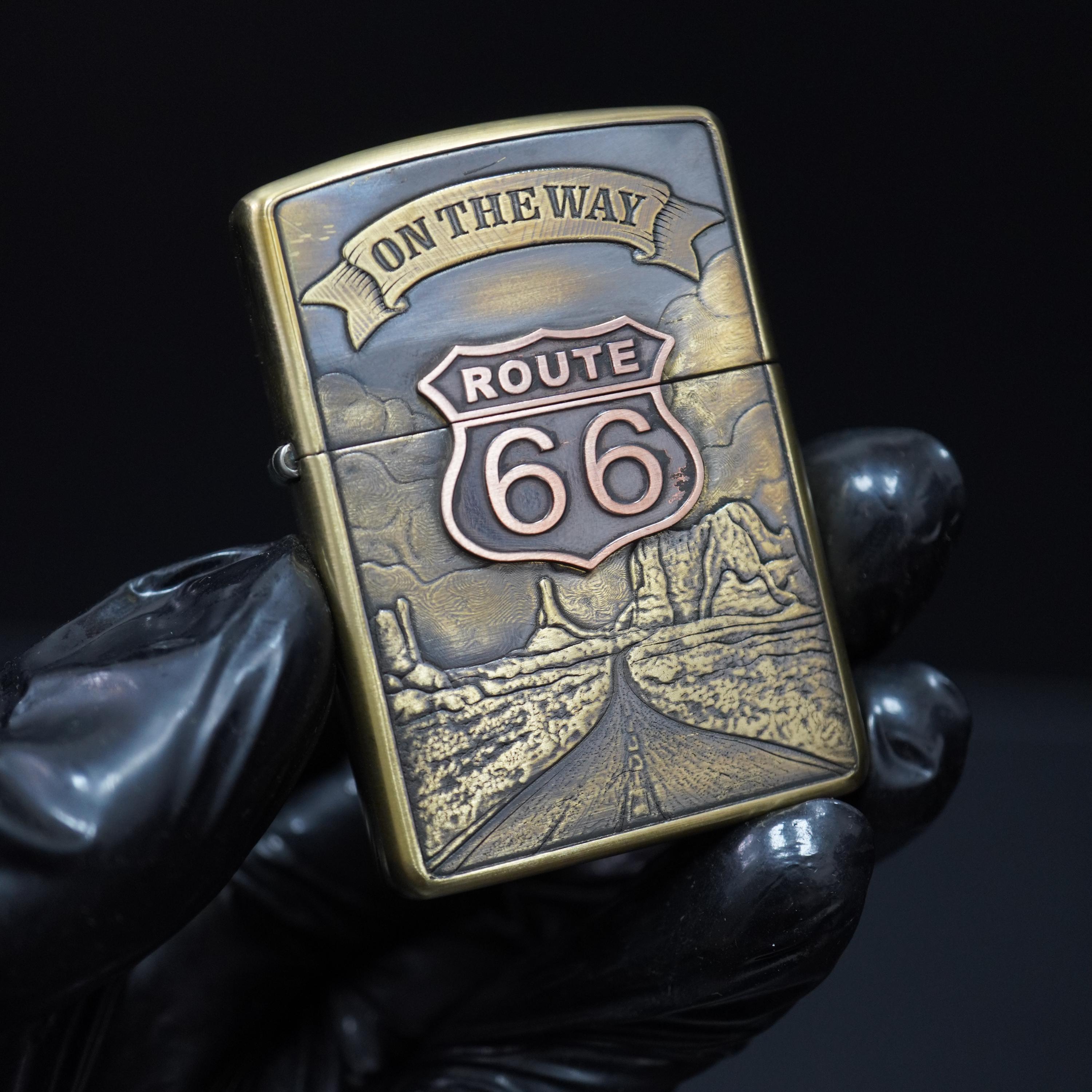 Zippo Route 66 - Etsy