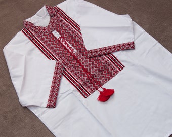 SALE PRICE REDUCED! Ukrainian embroidered shirt for men. Size S Vyshyvanka, traditional ukrainian embroidery. Ukraine clothes, folk shirts