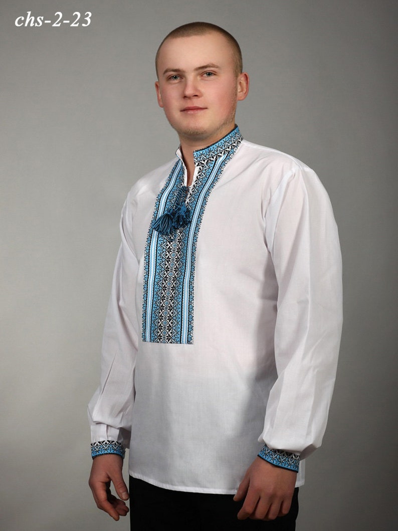 Ukrainian Vyshyvanka. Traditional Ukrainian Embroidered Shirt Etsy